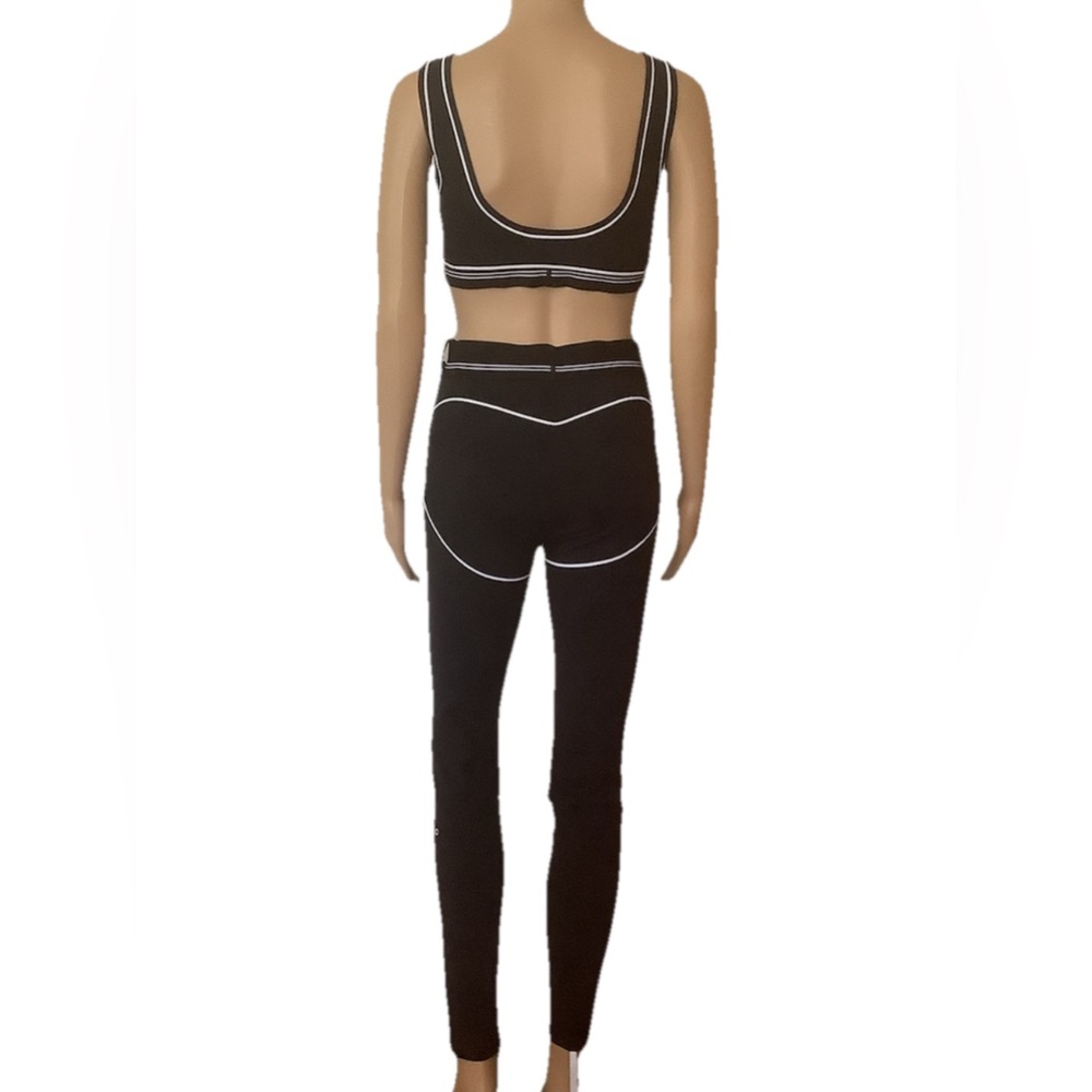 Alo airbrush set 2 pcs legging and sport bra Medium women’s sportswear’s - Picture 6 of 11